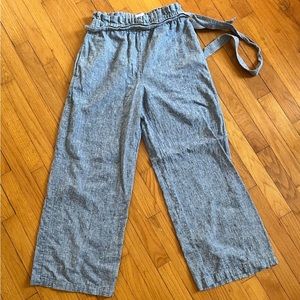 Express High Rise Linen Pants